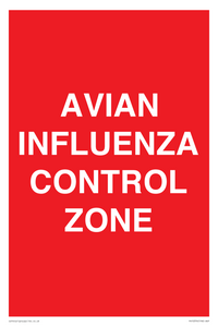 AVIAN INFLUENZA CONTROL ZONE